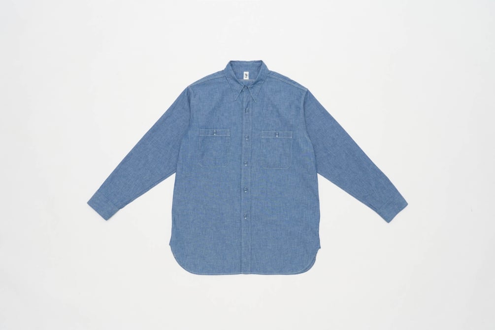 L'ECHOPPE　LE Chambray SHレショップ LE Chambray SH（シャツ／ブラウス）｜L'ECHOPPE（レショップ