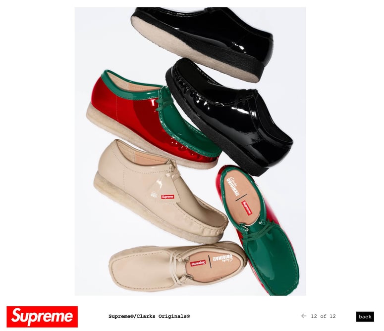 【2024年】お歳暮ギフト supreme_clarksoriginals-12- 靴