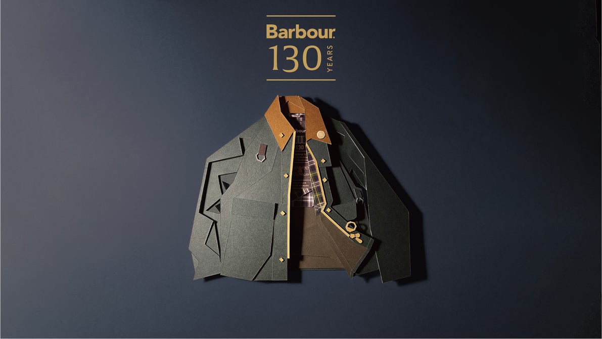 バブアー東京 BARBOUR オープン記念 うちわバックパックセット