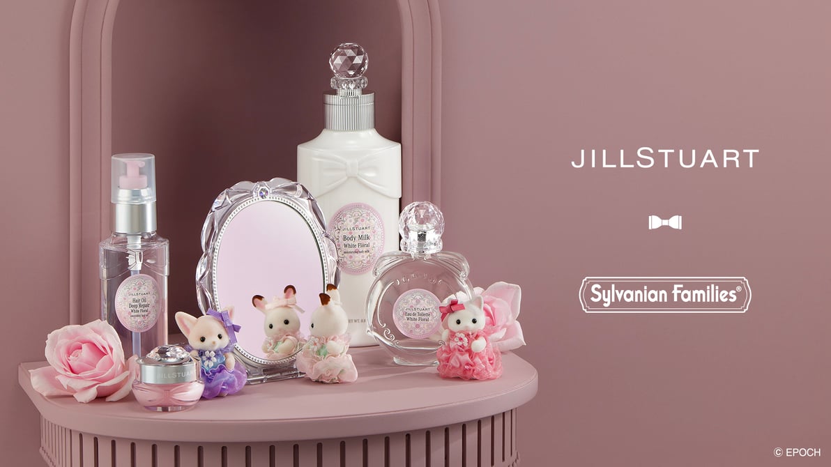 ジルスチュアート　シルバニア　ポーチ　新品 シルバニア】「ジルスチュアートビューティ」の限定ポーチが可愛
