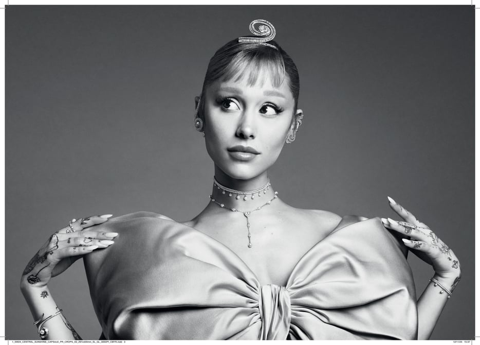 Ariana Grande x Swarovski バングル, クリスタル・パール