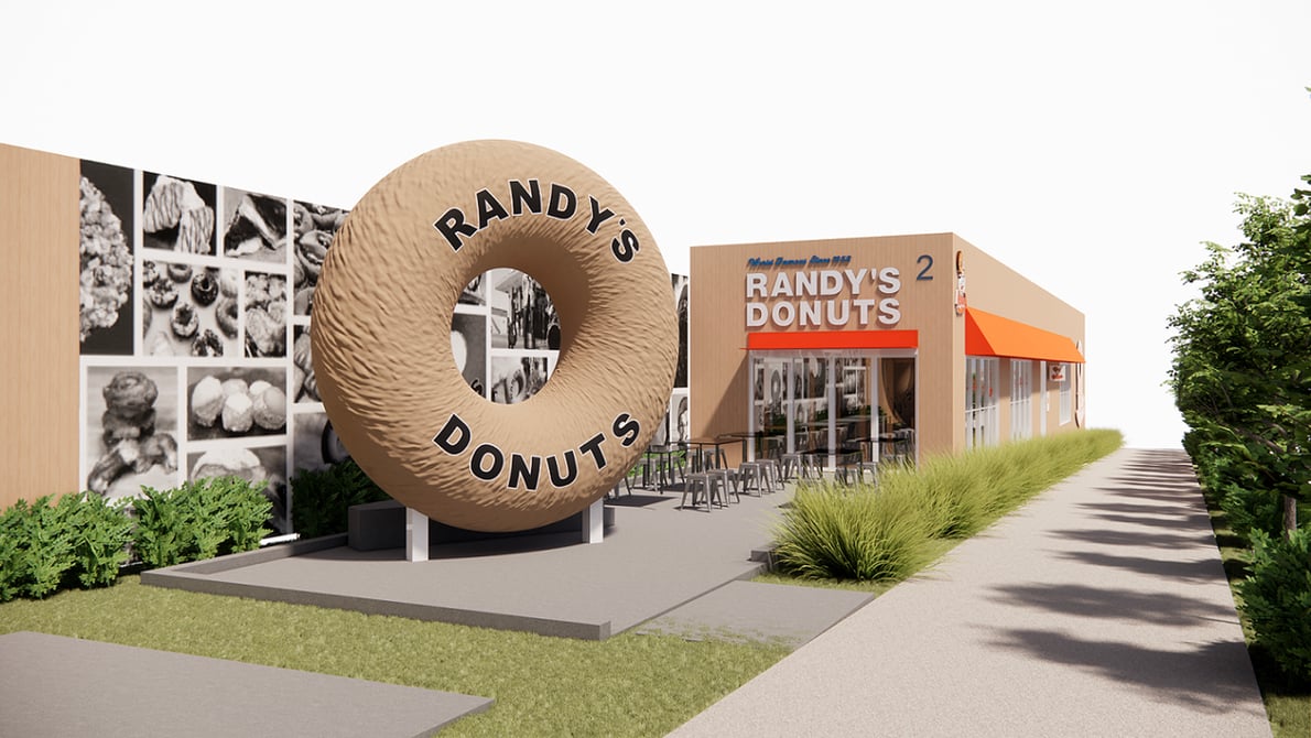 ランディーズ ドーナツ T | RANDY'S DONUTS T - TWO FACE