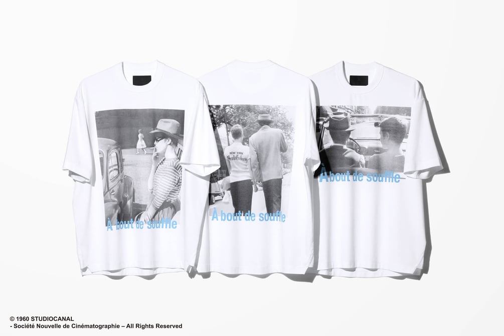 ランバン コレクション メンズと映画「勝手にしやがれ」がコラボT