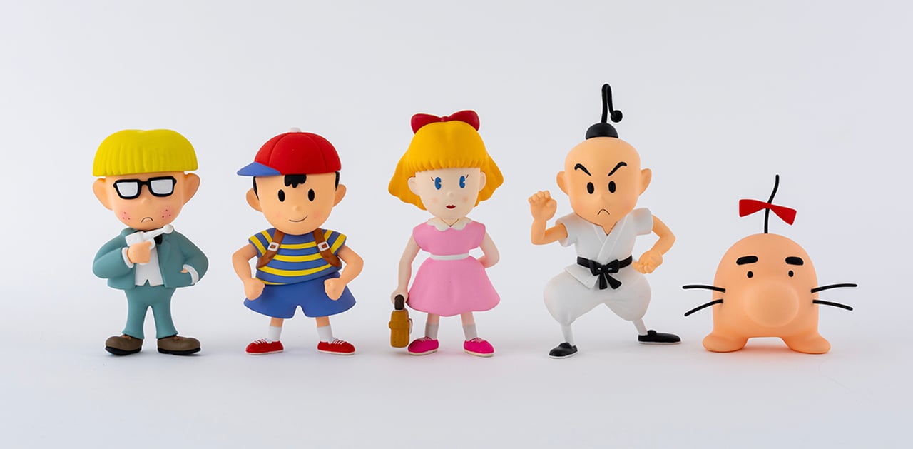 MOTHER フィギュアコレクション 5種 MOTHER」キャラクターを再現した粘土フィギュアが発売 同作の