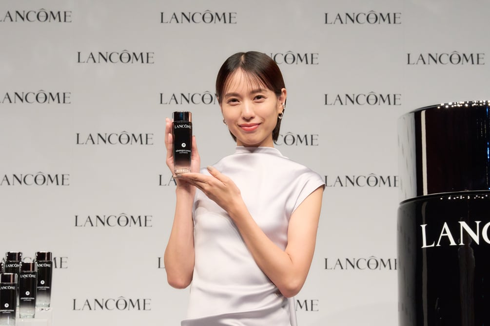 戸田恵梨香、ランコム新化粧水を語る