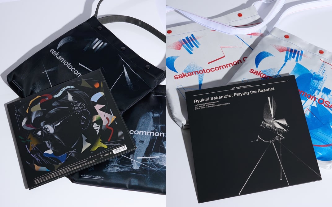 レコード 坂本龍一 PORTER ポーター 限定 吉田カバン「POTR」が坂本龍一とコラボ 12インチレコードが収納
