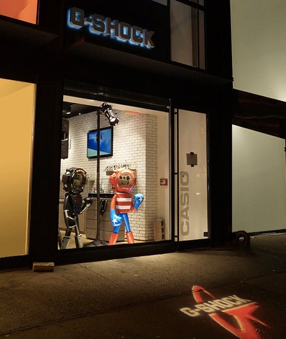 Gショック直営店がSOHOに 30周年で米国へ初出店