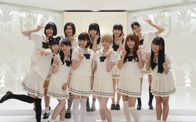 秋葉原ディアステージのアイドルたちが「白魔女学園」の制服で
