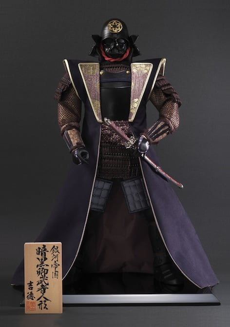 創業300年の吉德がダース ベイダー武者人形を販売