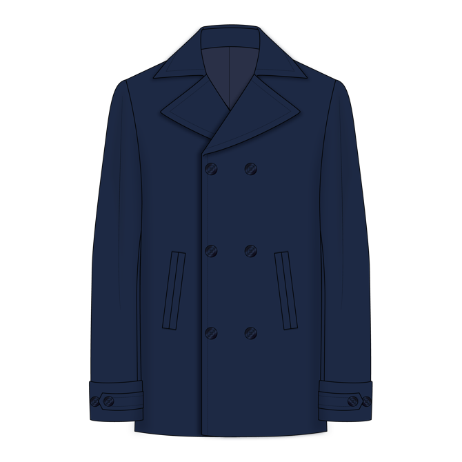 ピーコートとは？イラスト付きで解説