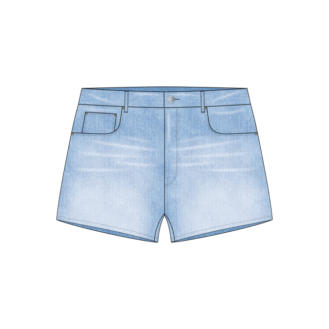 ホットパンツとは？イラスト付きで解説