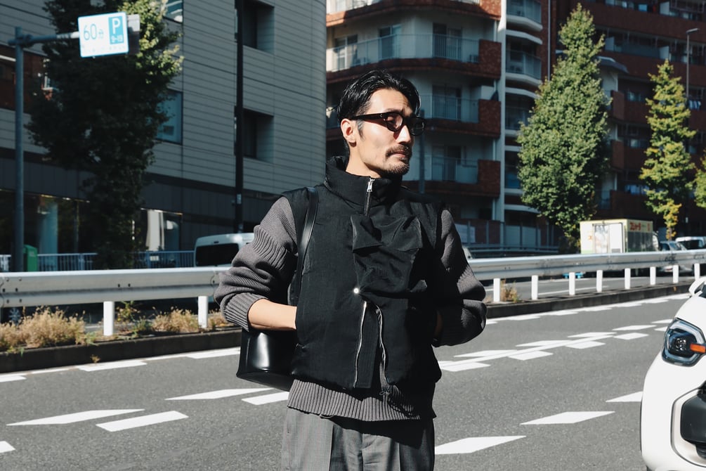 Street Style 東京 青山圭佑さん 2023年12月27日撮影 FASHIONSNAP