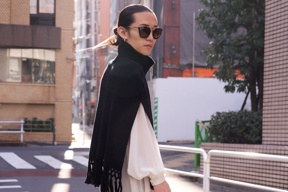 Street Style - 東京 - 平川慈瑛⁠さん - 2024年12月08日撮影