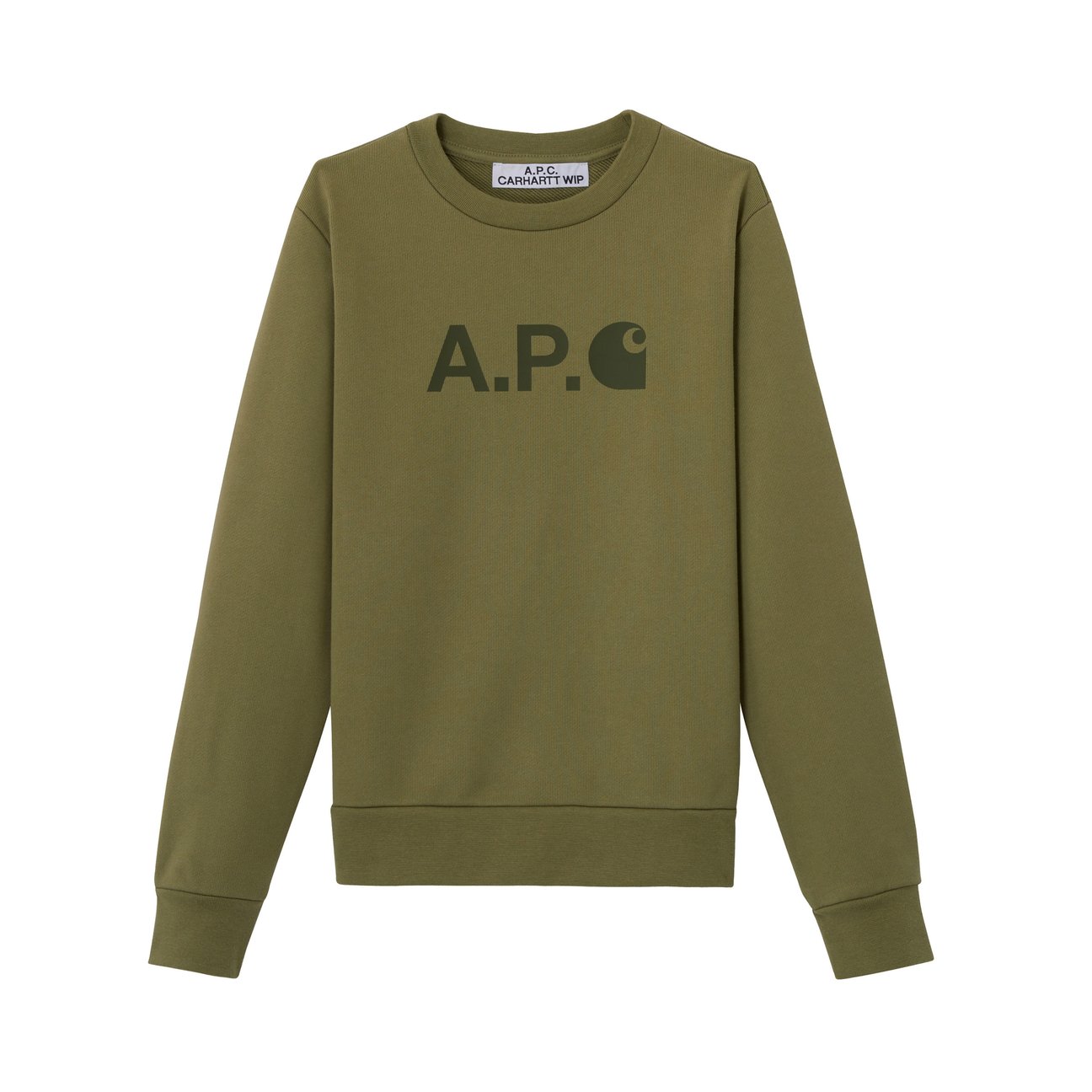 A.P.C. × carhartt コラボ カーハート スウェット S カーキ