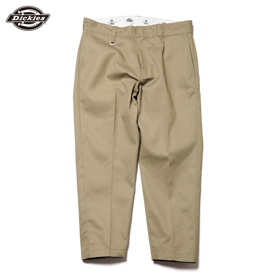 「DICKIES WIDE TAPERED PANTS」ベージュ