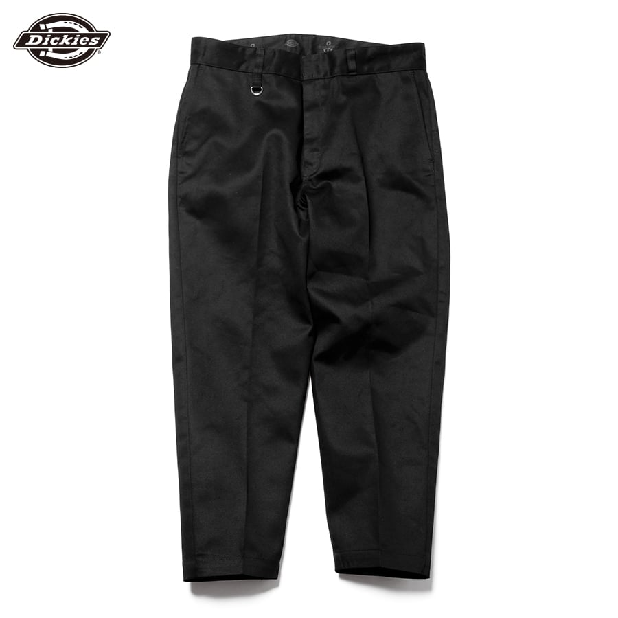 「DICKIES WIDE TAPERED PANTS」ブラック