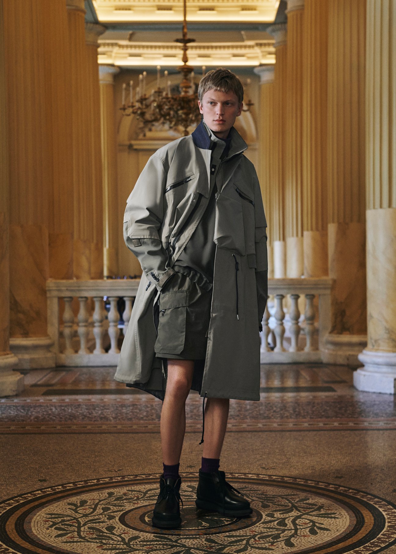 未使用美品！】サカイ sacai カットソー アシンメトリー トップス
