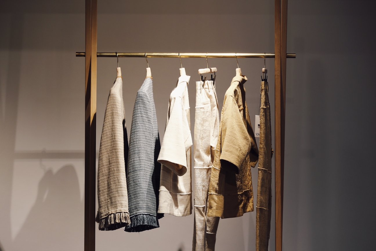 「ソウワー」2022年春夏コレクションの展示会の様子