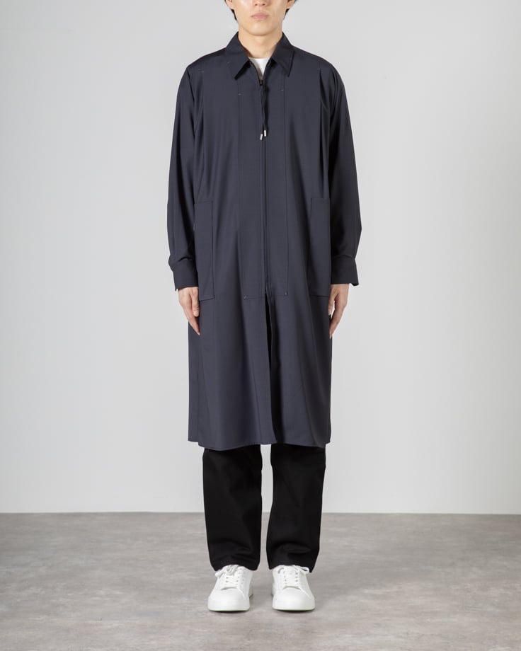 ハトラ ロングシャツ 着画
