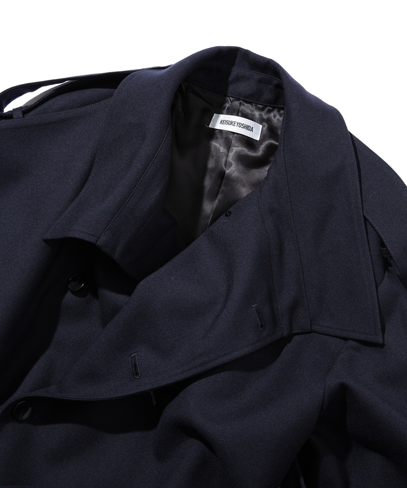 KEISUKEYOSHIDA ? belted trench coat school uniform edition