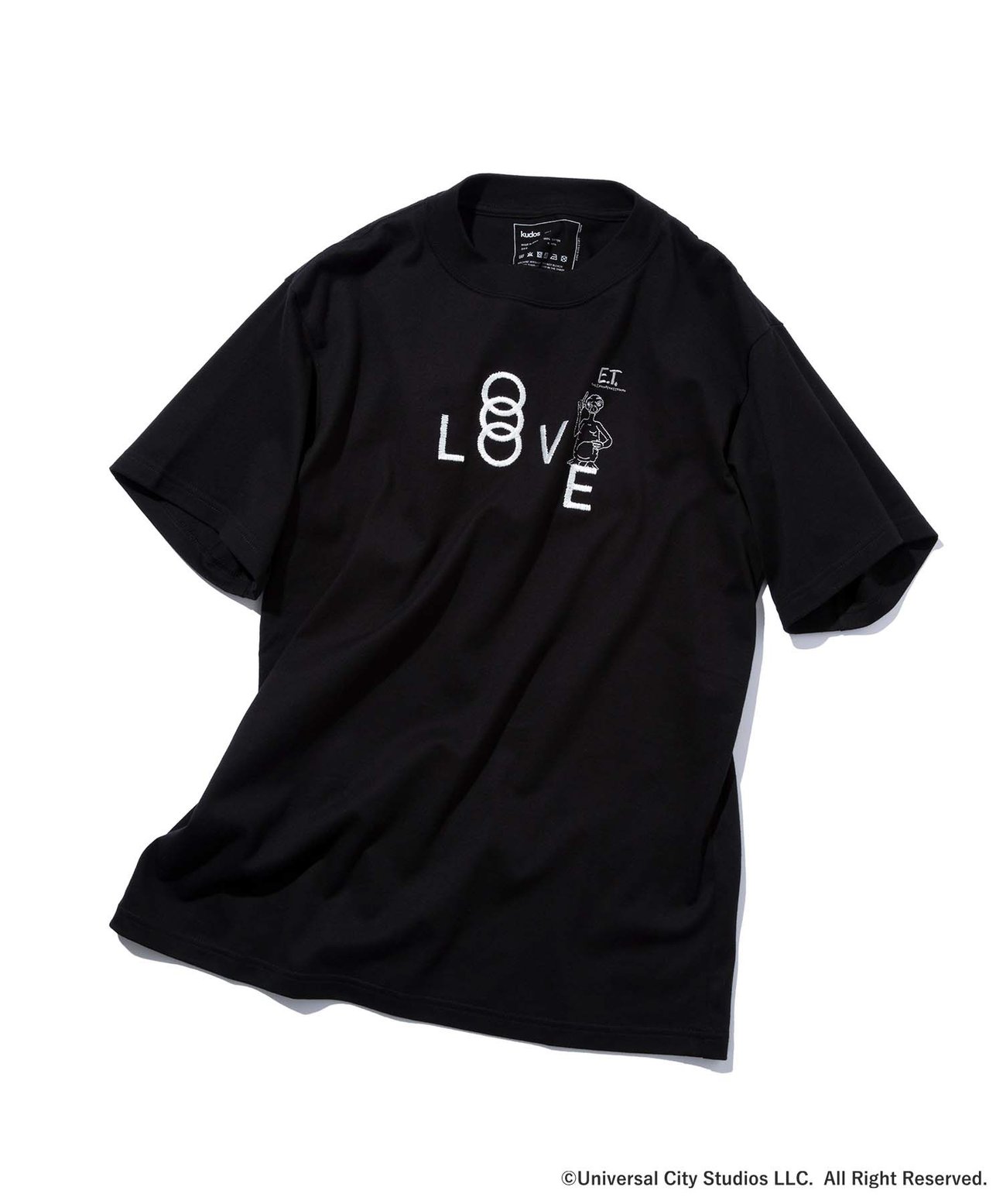 kudos × E.T. “LOVE”E.T.” T-SHIRT