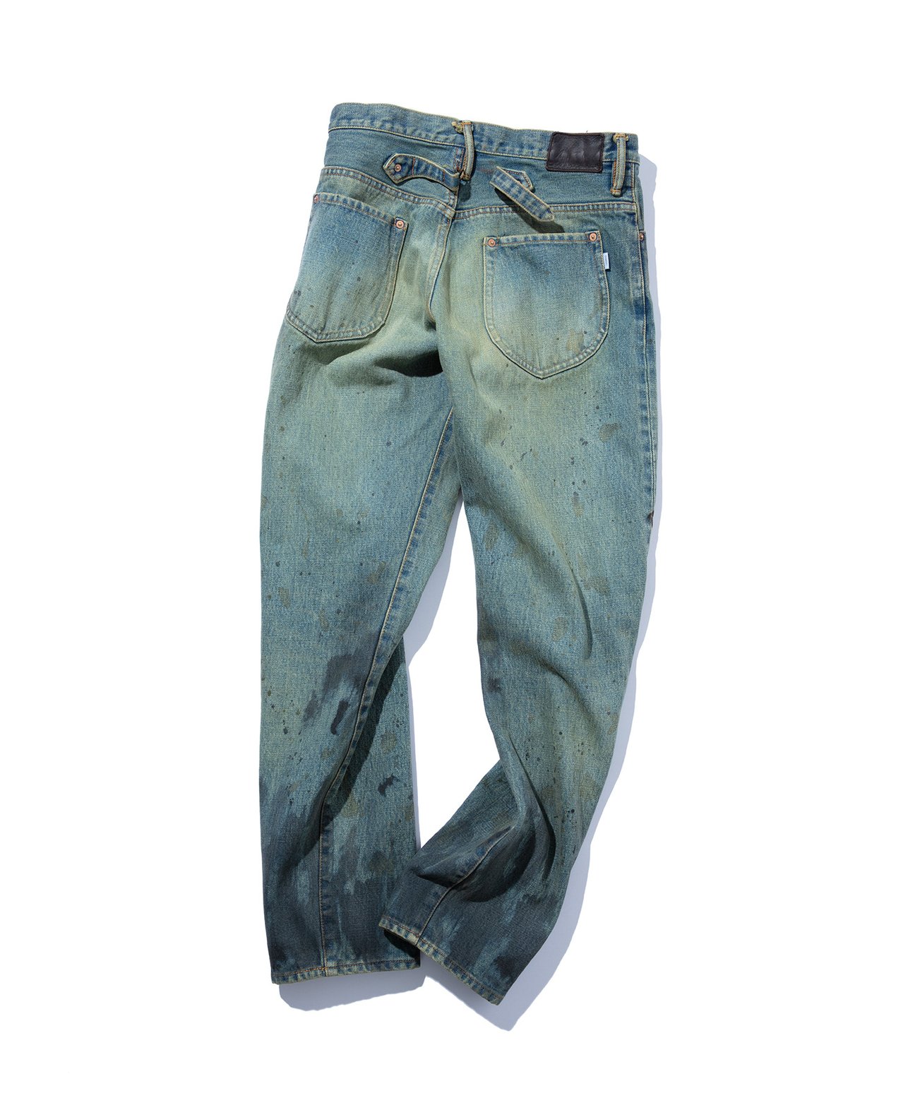 OIL FADE DENIM PANTS TYPE 502 FADED INDIGO