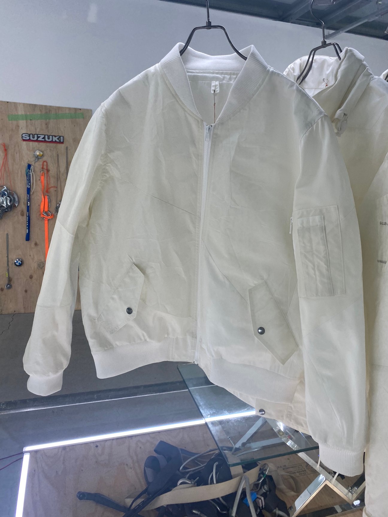 エア ガーメンツ 展示会の様子