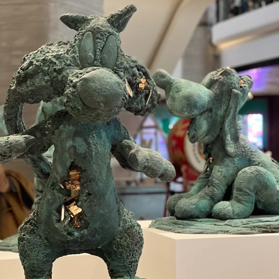 ダニエル?アーシャム展の内部