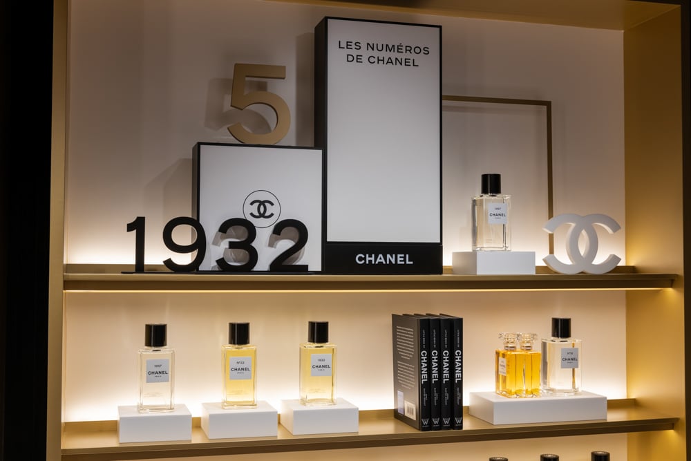シャネル新店舗の内観(ファッションフレグランス )