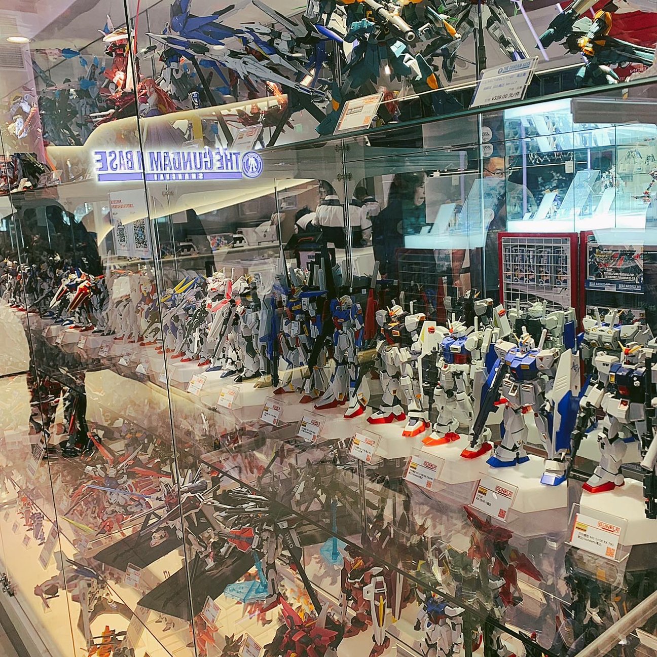 ガンプラのショーケース