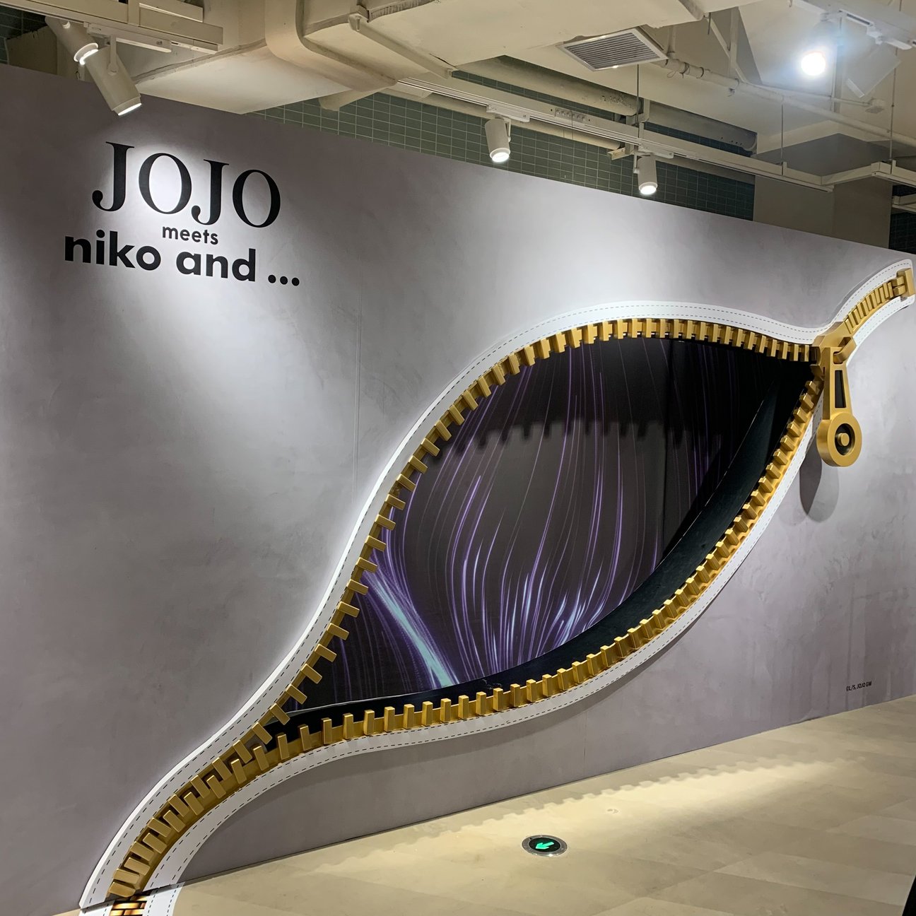 ジョジョコラボの店内の様子