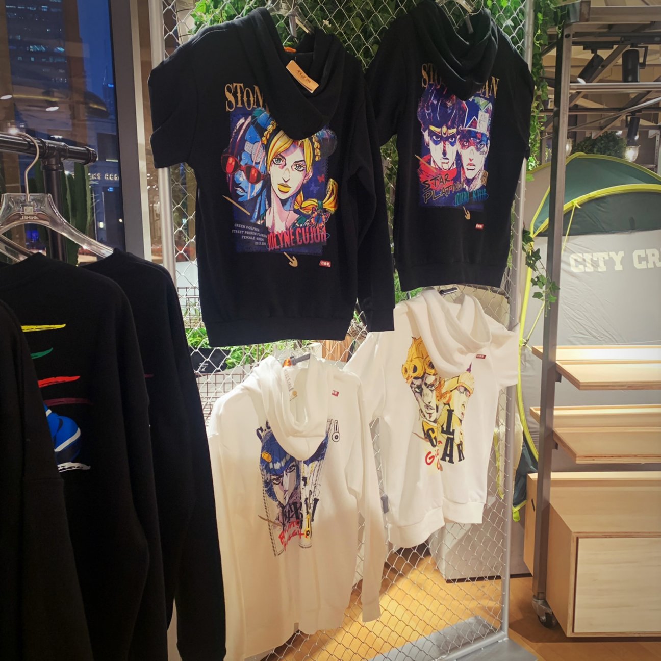 ジョジョコラボの店内の様子