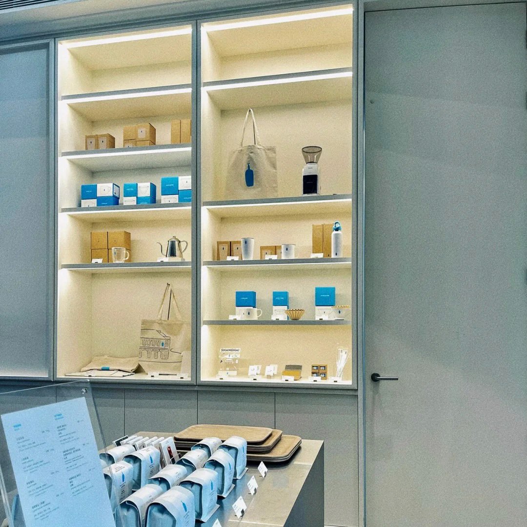 ブルーボトルコーヒーの店舗の様子