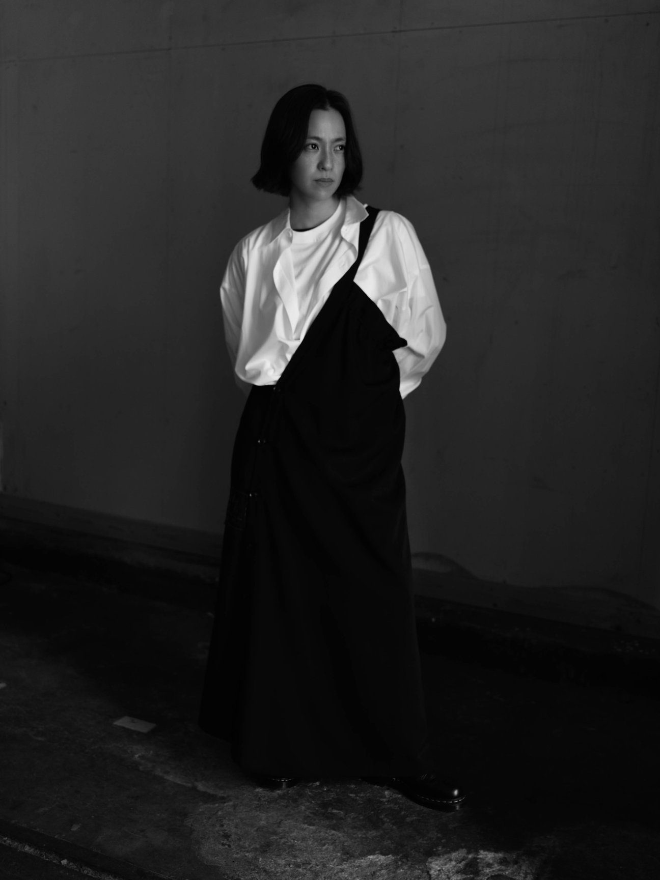「Y's1972」を名着用した中村アンのヴィジュアル