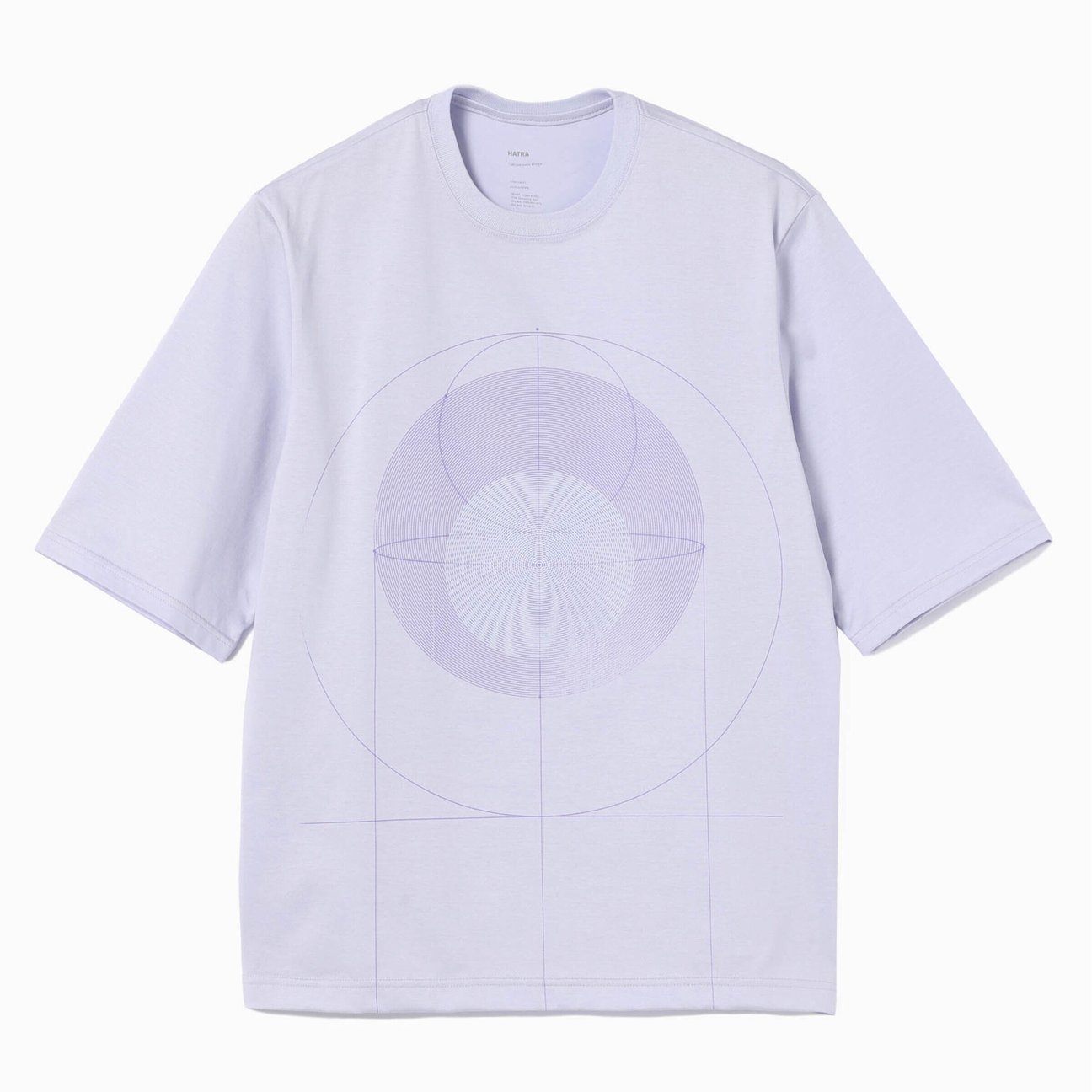 ハトラのラベンダーカラーのTシャツ