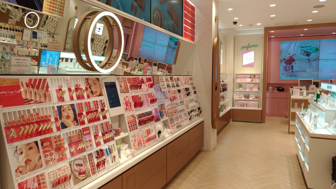 エチュードハウス 原宿・竹下通り本店の店内の様子