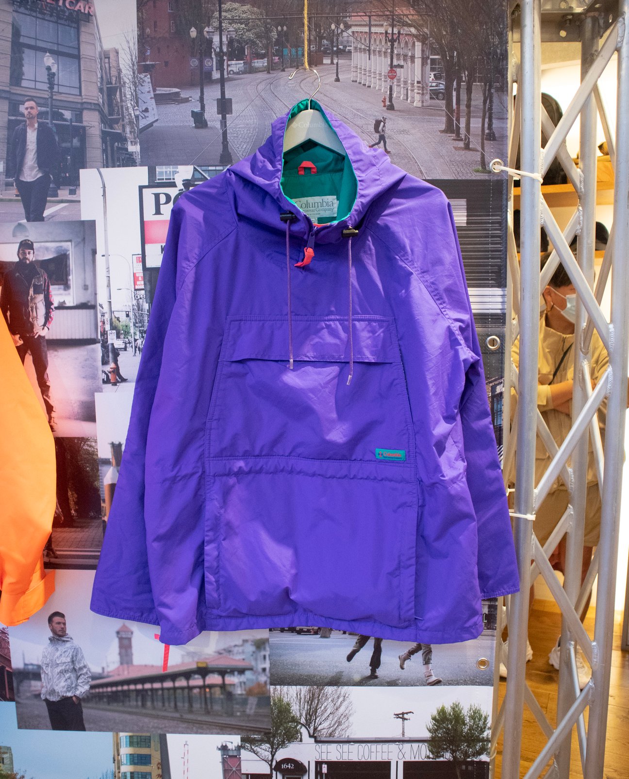 コロンビア原宿店10周年記念イベントで展示されたアーカイヴ