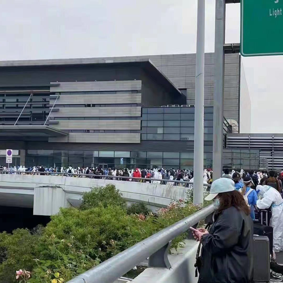 上海で見た行列