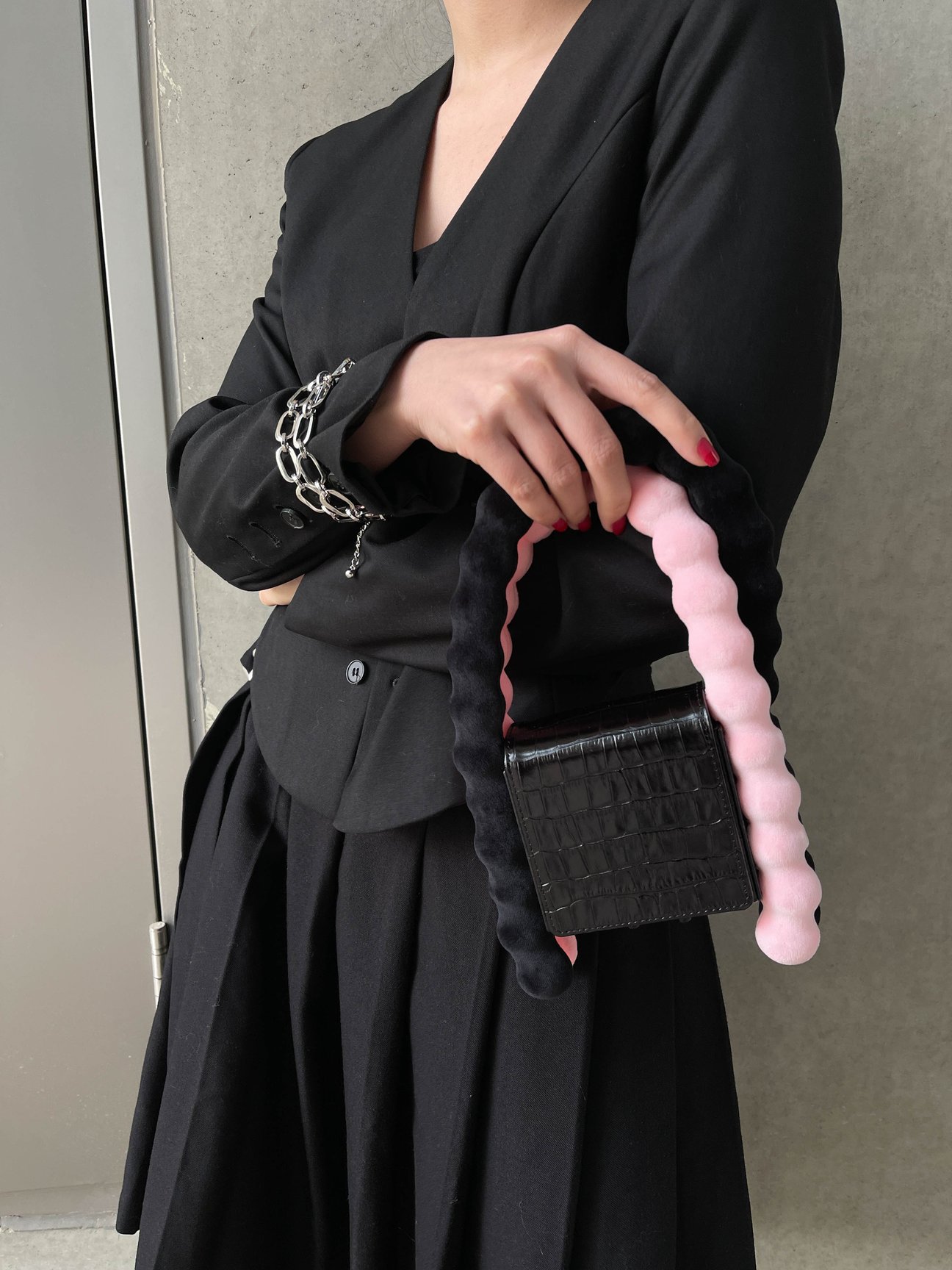 「DOU DOU」バッグ着用画像