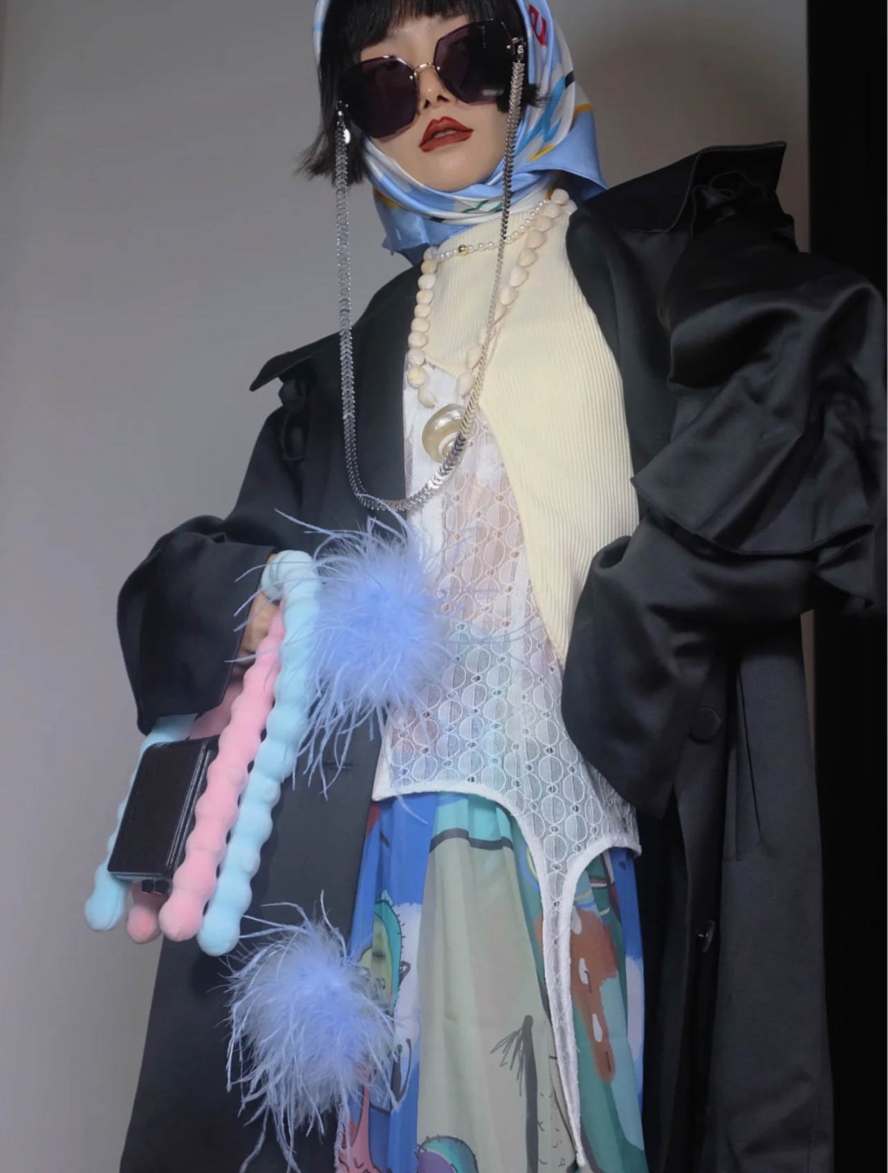 「DOU DOU」バッグ着用画像