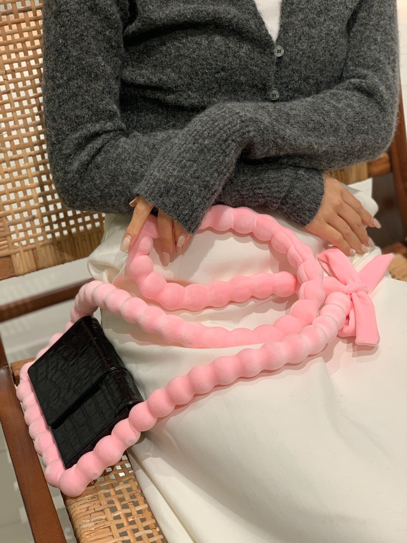 「DOU DOU」バッグ着用画像