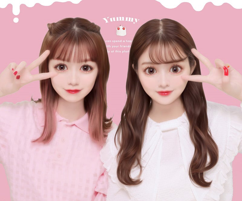 女性2人が写ったプリクラ