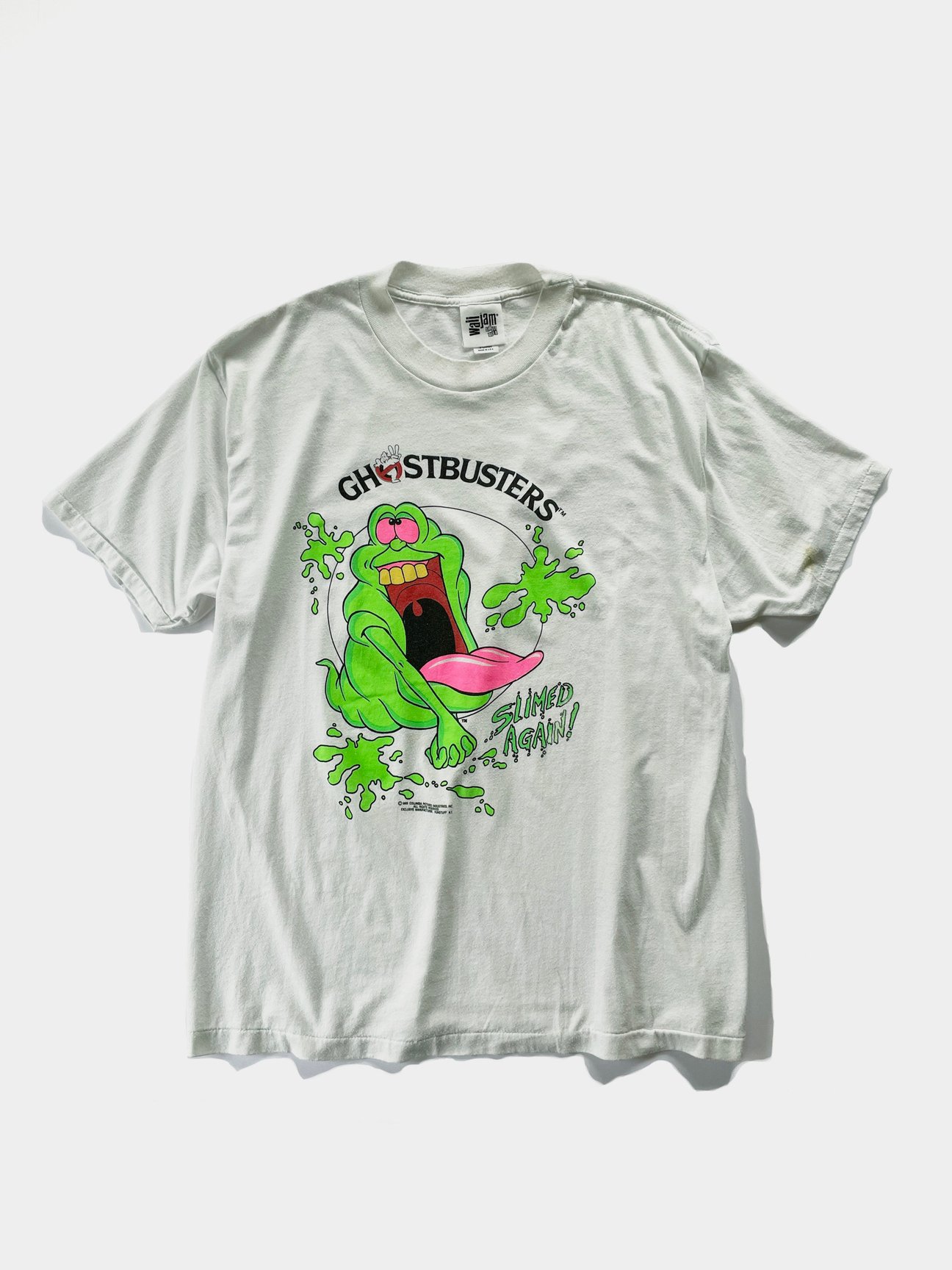 ゴーストバスターズののプリント柄Tシャツ