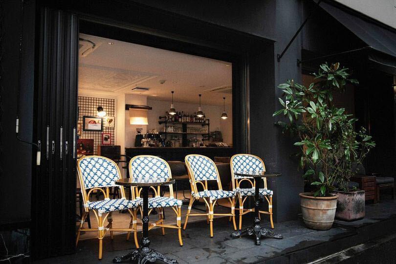 赤坂のカフェ「ジャイム」の外観