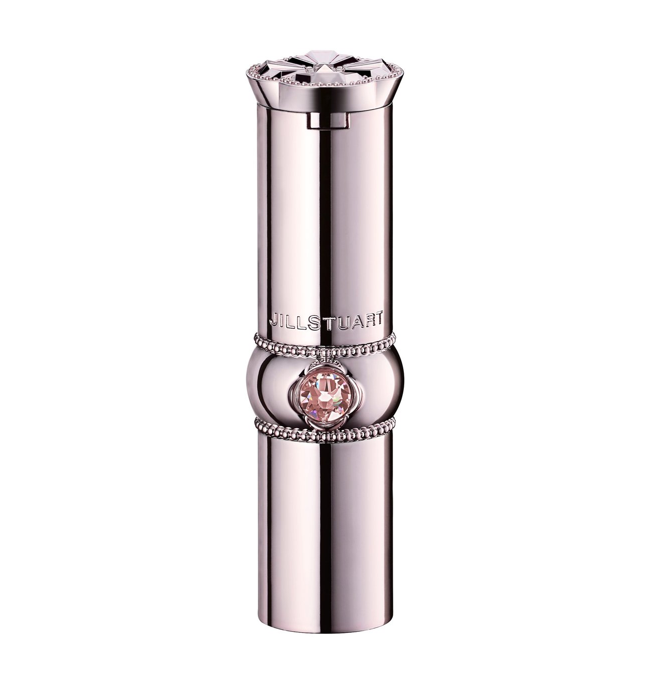 シルバーピンクのリップの容器