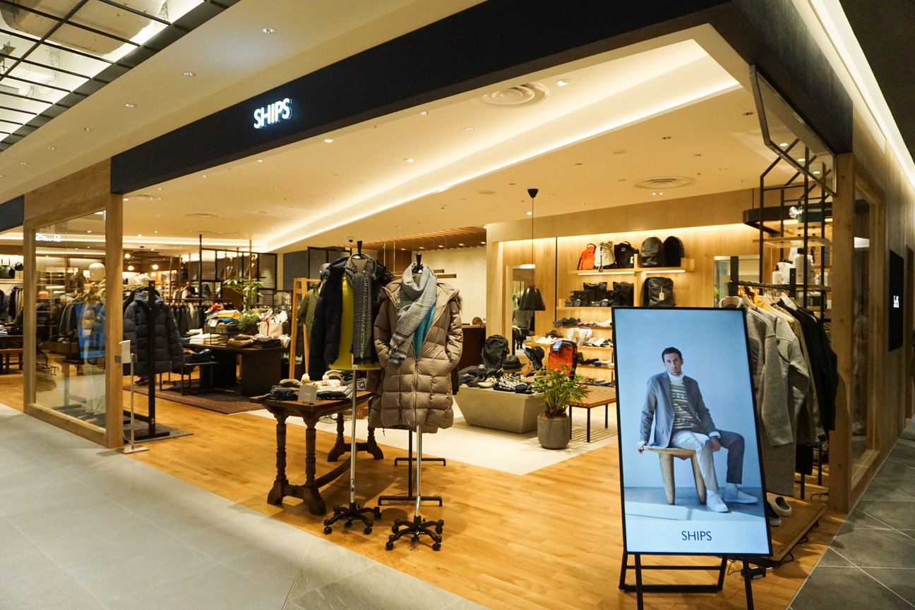3階のシップスの店舗