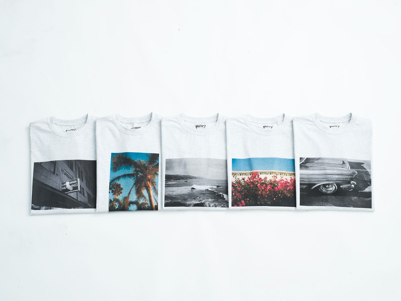 Tシャツ5種類