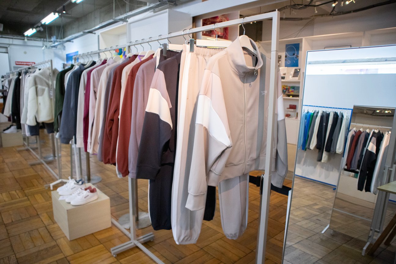 リブランディングしたリーボックのアパレルライン