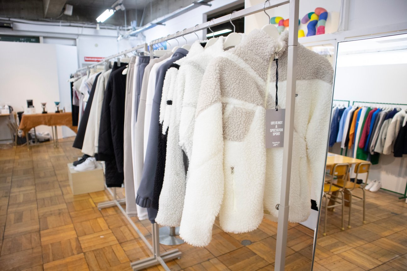 リブランディングしたリーボックのアパレルライン