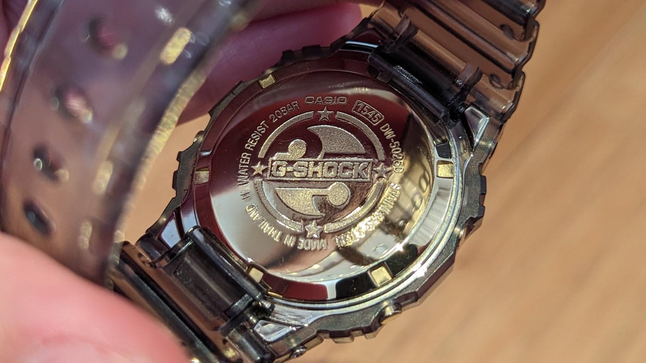 Gショックの25周年記念モデル